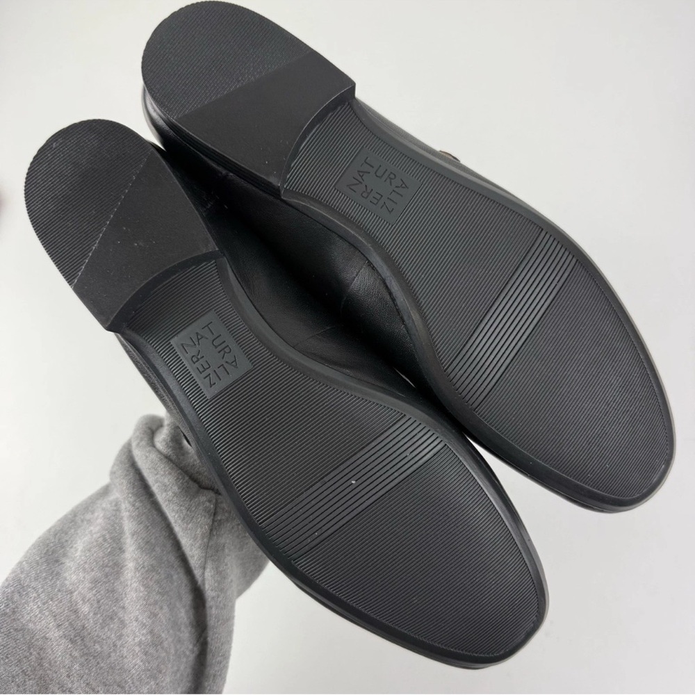 Naturalizer Kelly Mary-Jane Flats Womens 10M Black Leather Buckle NEW - Picture 7 of 11